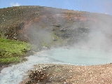 Smelly thermal pool
