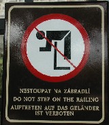 Ooof! Cesky Krumlov bear pit, Czech Republic